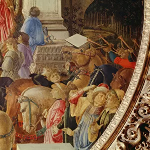The Adoration of the Kings, c. 1470-75 (tempera on panel) (see also 186449 and 186450)