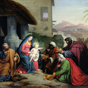 The Adoration of the Magi, c. 1833-36 (oil on canvas)