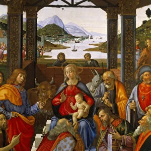 Adoration of the Magi (detail)