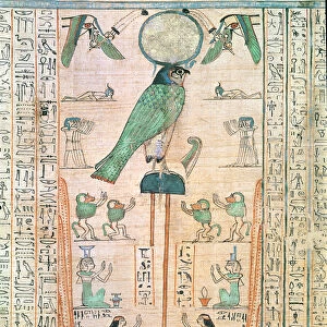 Adoration of the Rising Sun in the Form of the Falcon Re-Horakhty, New Kingdom, c