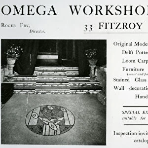 Adverisement for the Omega Workshops Ltd (print)