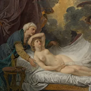 Aegina visited by Jupiter, c. 1767-69 (oil on canvas)