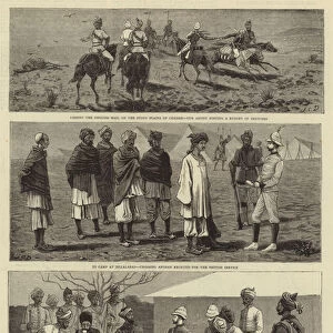 The Afghan War, with Sir Samuel Browne (engraving)
