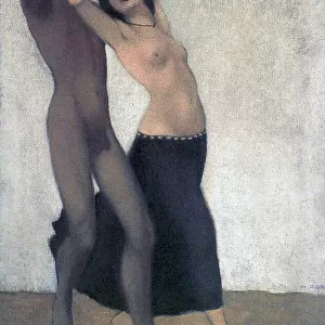 An Afro-European Couple of Dancers, c. 1903 (oil on canvas)