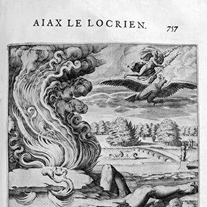 Ajax the Locrian (Ajax the Lesser), 1615 (engraving)