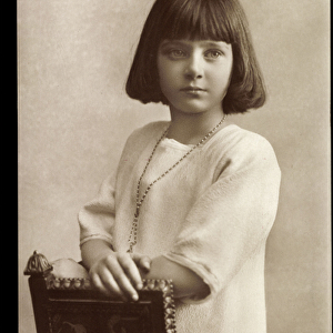 Ak A. S. R. Printesa Ileana, Princess of Romania (b / w photo)