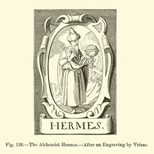 The Alchemist Hermes (engraving)