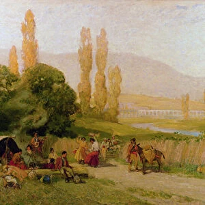 Algeciras, 1904 (oil on canvas)