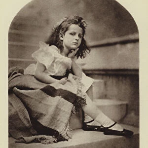 Alice Constance Westmacott, daughter of the sculptor Richard Westmacott (b / w photo)