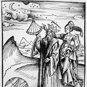 Allegory of Astronomy, from an edition of Margarita Philosophica