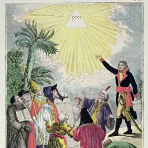 Allegory of the Concordat between Napoleon Bonaparte (1769-1821