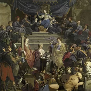 Allegory of the Court of Justice of Gedele in Ghent, c. 1627-28 (oil on canvas)