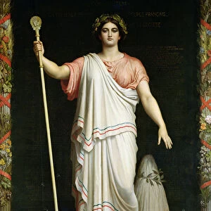 Allegory of the Republic, 1848 (oil on canvas)
