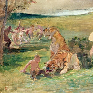 Allegory, the Spring of Life, 1883 (oil on canvas)
