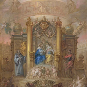 Alliance of France and Spain, Allegory of the Peace of the Pyrenees in 1659 (oil