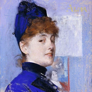 Alma, 1887 (pastel)