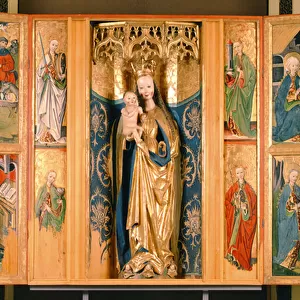 The Altarpiece of the Virgin Mary from Szepeshely, c. 1480 (tempera on panel)