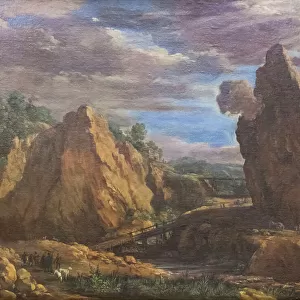 The Alum Mines in Tolfa, c. 1630 (oil on canvas)