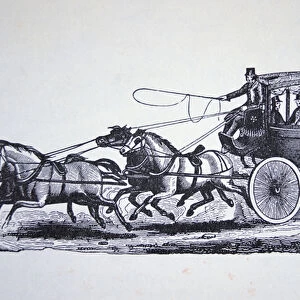 American Concord Stagecoach, made by Abbot-Downing Co. of Concord, New Hampshire