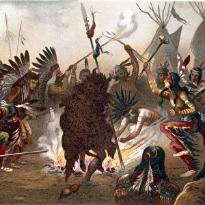 American Indian Ritual (Southern Dakota Plains Indians): Sioux War Dance