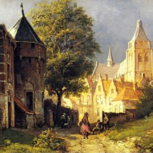Amsterdam (oil on canvas)