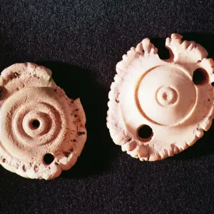 Two amulets (bone) Two amulets (bone)