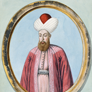 Amurath (Murad) I (1319-89), Sultan 1359-89, from A Series of Portraits of
