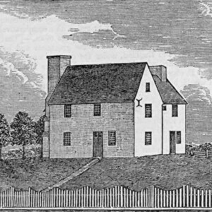 Ancient House at Guilford, Connecticut, from Connecticut Historical Collections