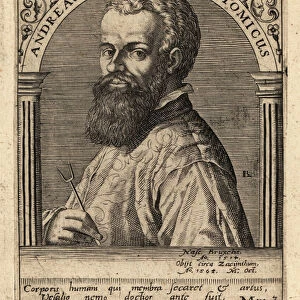 Andreas Vesalius, Flemish physician, anatomist, 1514-1564