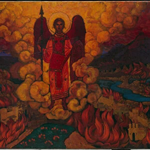 The Last Angel, 1912 (tempera on cardboard)