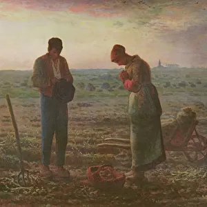 The Angelus, 1857-59 (oil on canvas)