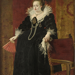 Anne of Austria, Consort of Emperor Mathias, c. 1615 (oil on canvas)