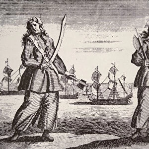 Anne Bonny and Mary Read (engraving)
