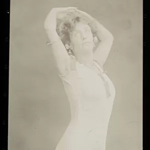 Annette Kellerman. c. 1900 (silver gelatin print)