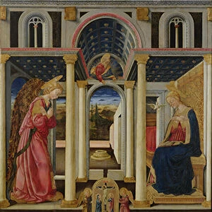 Annunciation, 1464 (tempera on panel)