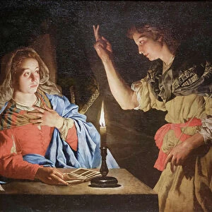 Annunciation, 1635-40 (oil on canvas)