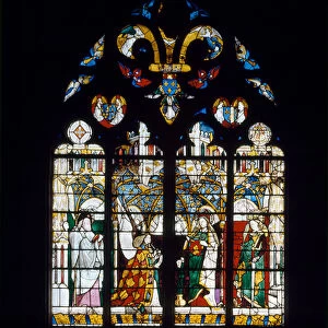 The Annunciation, chapel Jacques-Coeur, 1195-1324 (stained glass)