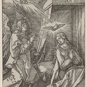 The Annunciation, or Die Verkundigung, 1511 (woodcut)