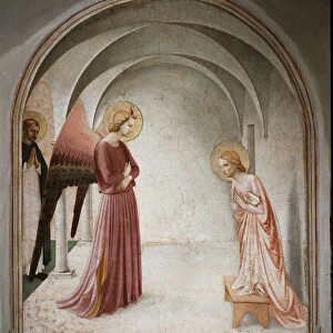 The Annunciation (Fresco, 1450-1452)