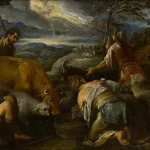 The Annunciation of the Shepherds, c. 1530-92 (oil on canvas)