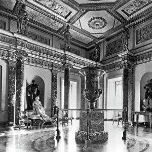 The Ante Room, Syon House, London, from The English Country House (b/w photo)