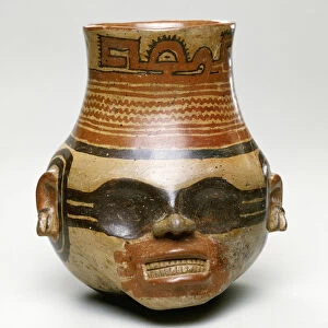 Anthropomorphic effigy vessel, Bagace, Guanacaste, 500-800 (ceramic)