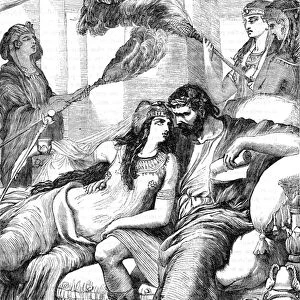 Antoine et Cleopatre (Antony and Cleopatra) - Illustration in "