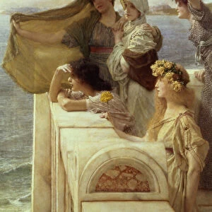 At Aphrodites Cradle, 1908 (oil on panel)