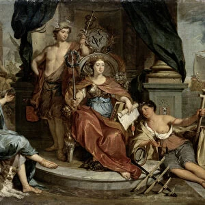 Apotheosis of the Dutch East India Company (Allegory of the Amsterdam Chamber of Commerce