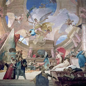 Apotheosis of the Renaissance (fresco) (for study see 70757)