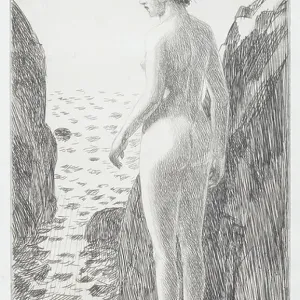 Appledore, 1922 (etching)