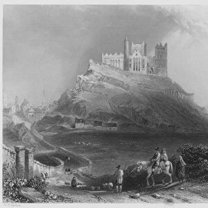 Approach to Cashel, from the North (engraving)