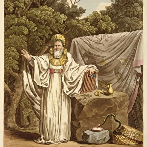 An Arch Druid in his Judicial Habit, engraved by Robert Havell (1769-1832) 1815 (aquatint