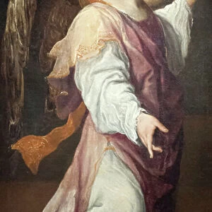 Archangel Gabriel, 1588, (oil on canvas)